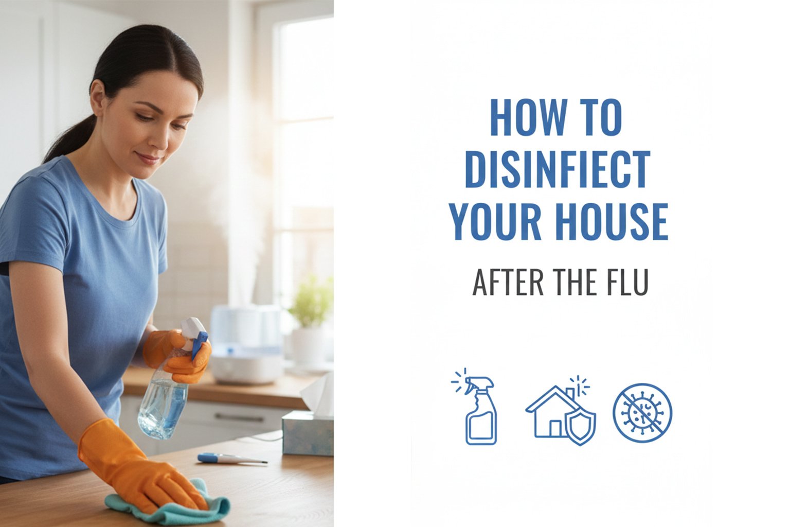 How to Disinfect Your House After the Flu