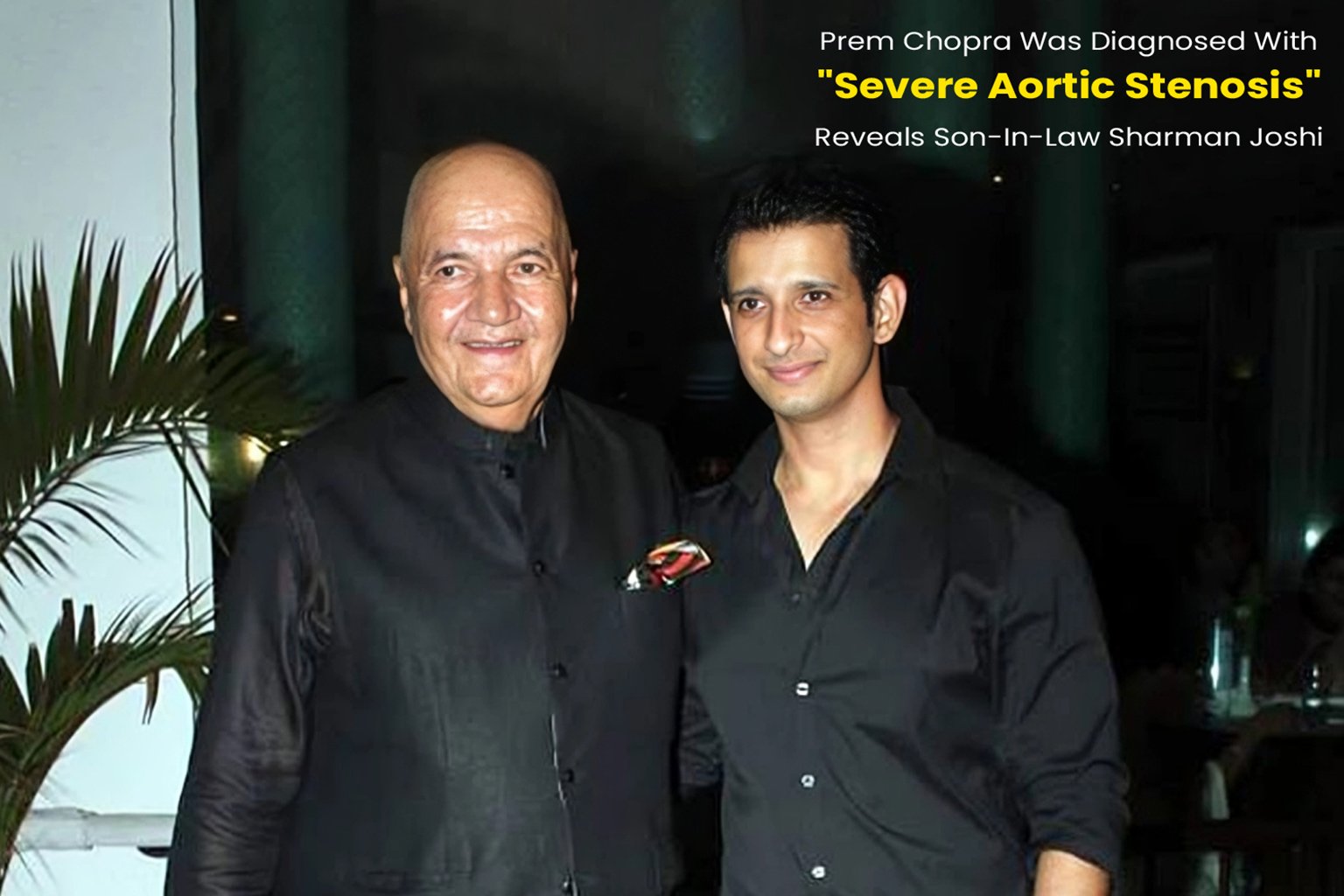 Reveals Son-In-Law Sharman Joshi