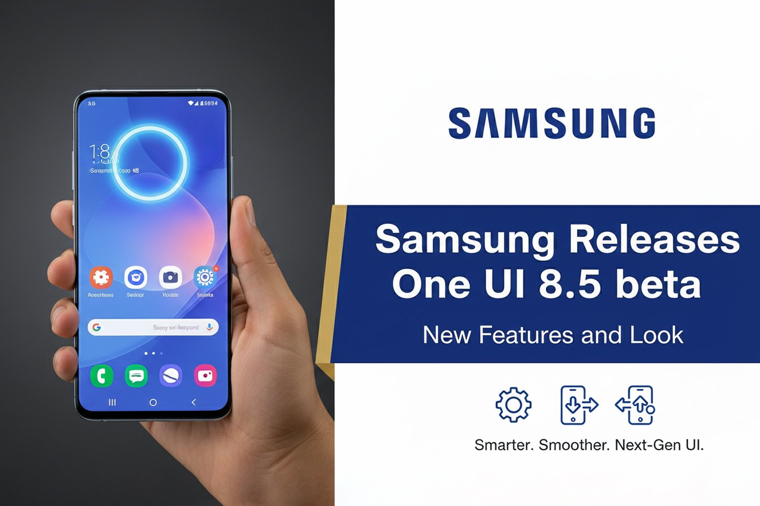 Samsung Releases One UI 8.5 beta with New Features and Look